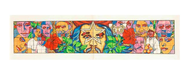 RAÚL MARTÍNEZ(1927-1995)Che con personas