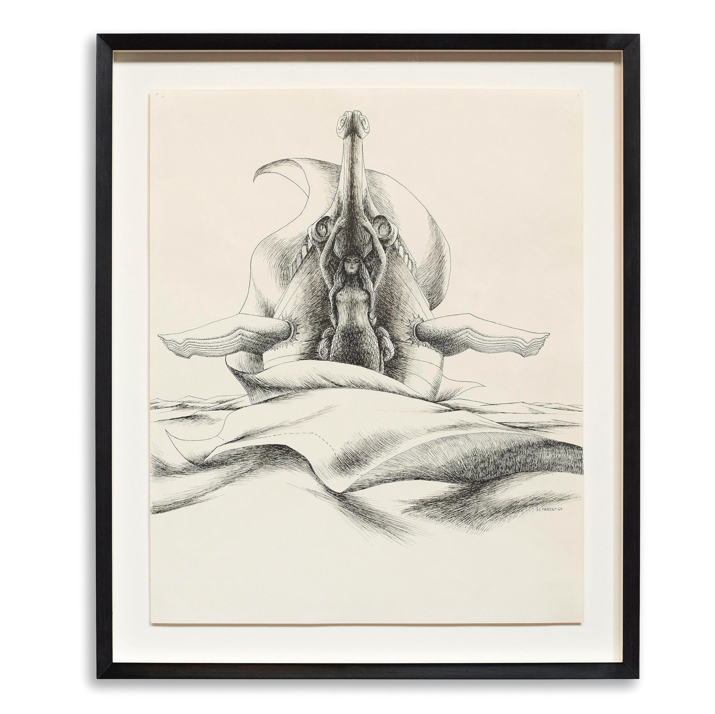 MIMI BENOIT PARENT(1924-2005)La proue surréaliste