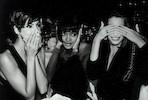 Thumbnail of Roxanne Lowit (1942-2022); Linda Evangelista, Naomi Campbell, Christy Turlington Speaking, Hearing, and Seeing No Evil, Fashion Group Party, Plaza Hotel, NYC; image 1