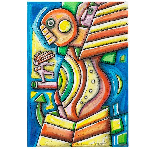 ALFREDO SOSABRAVO(B. 1930)Trampolín