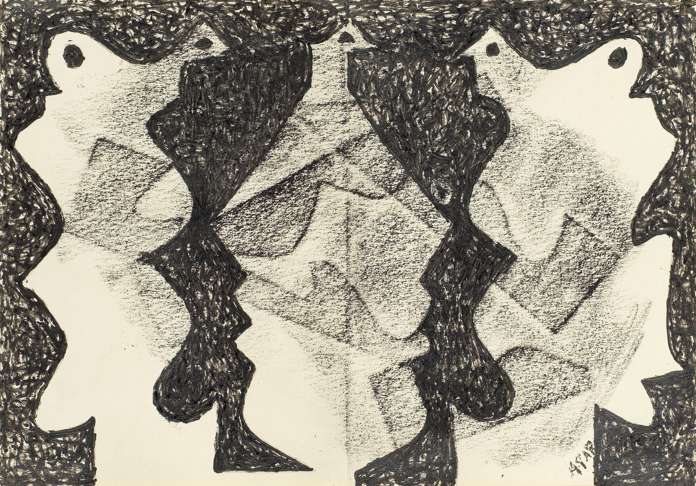 EILEEN AGAR(1899-1991)Three figures