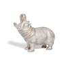 Thumbnail of THEO FENNELL a large silver Hippopotamus London 1994 image 1