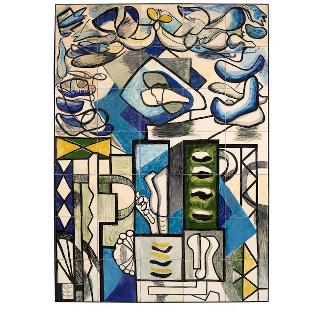 AMELIA PELÁEZ(1896 - 1968), MARTA ARJONA PÉREZ (1923 - 2006) & RENÉ PALENZUELA (B. 1956)Ceramic tiles for Salesian Rosa Pérez Velasco House Mural