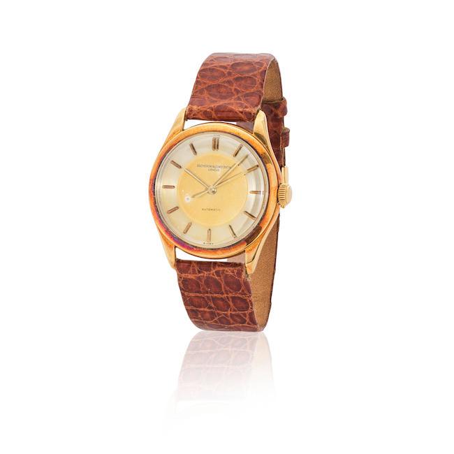 Vacheron & Constantin. An 18K gold automatic wristwatch Vacheron & Constantin. Montre bracelet en or jaune 18K (750) mouvement automatique Ref: 4870, Circa 1970