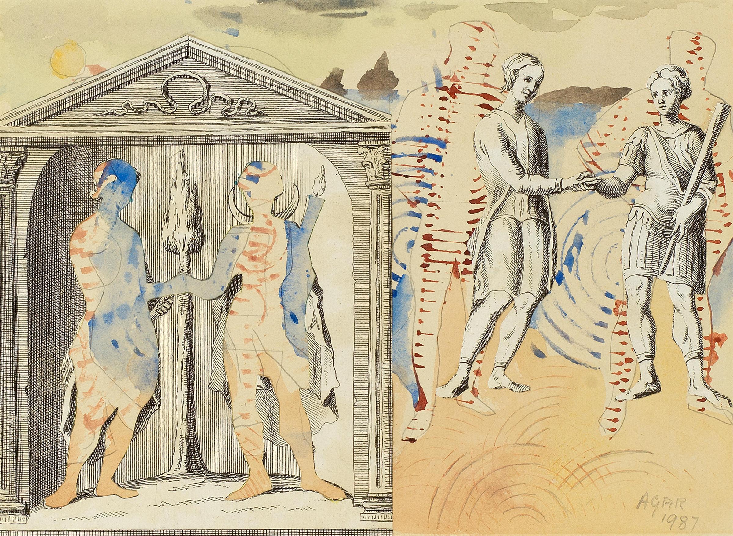 EILEEN AGAR(1899-1991)The Guardians of the Shrine