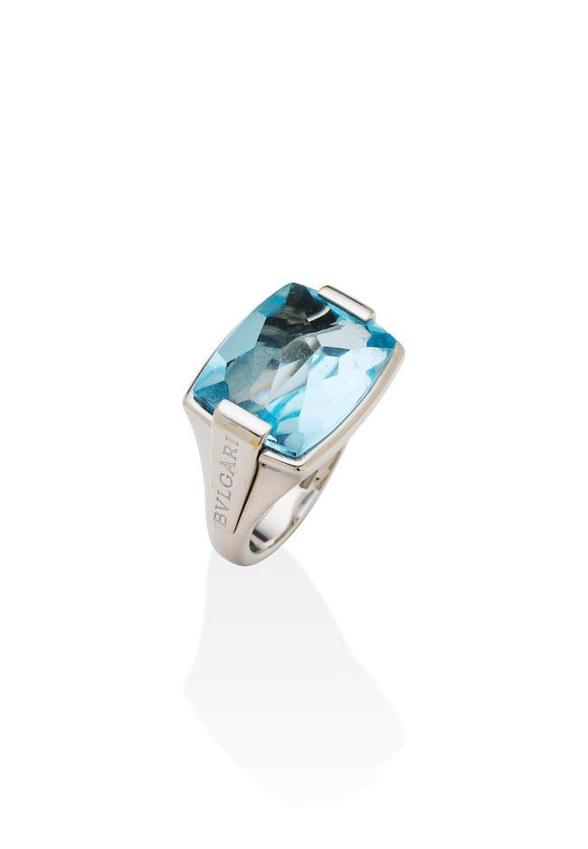 BULGARI |TOPAZ 'METROPOLIS' RING