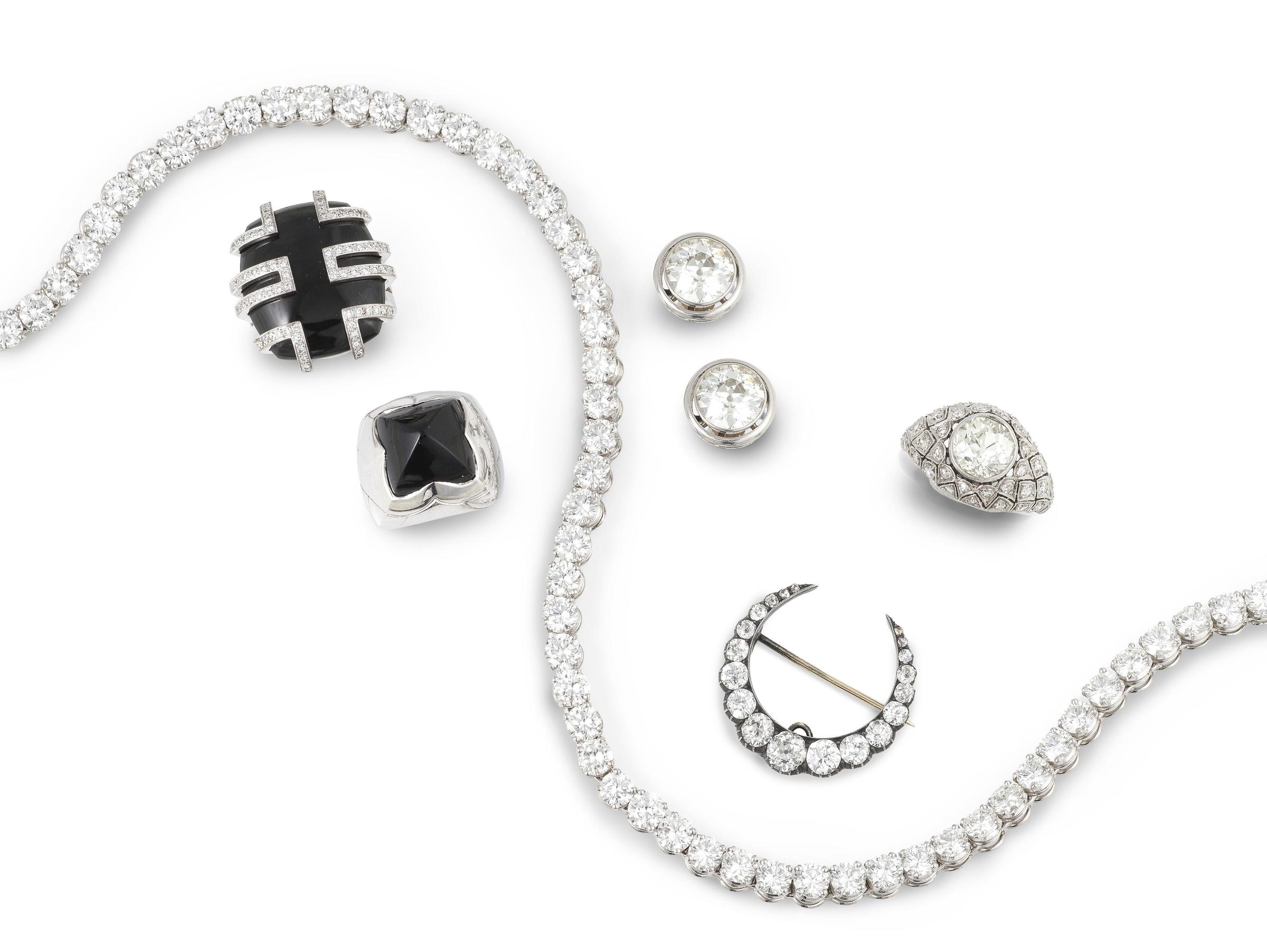 COLLIER RIVIÈRE DIAMANTS image 2