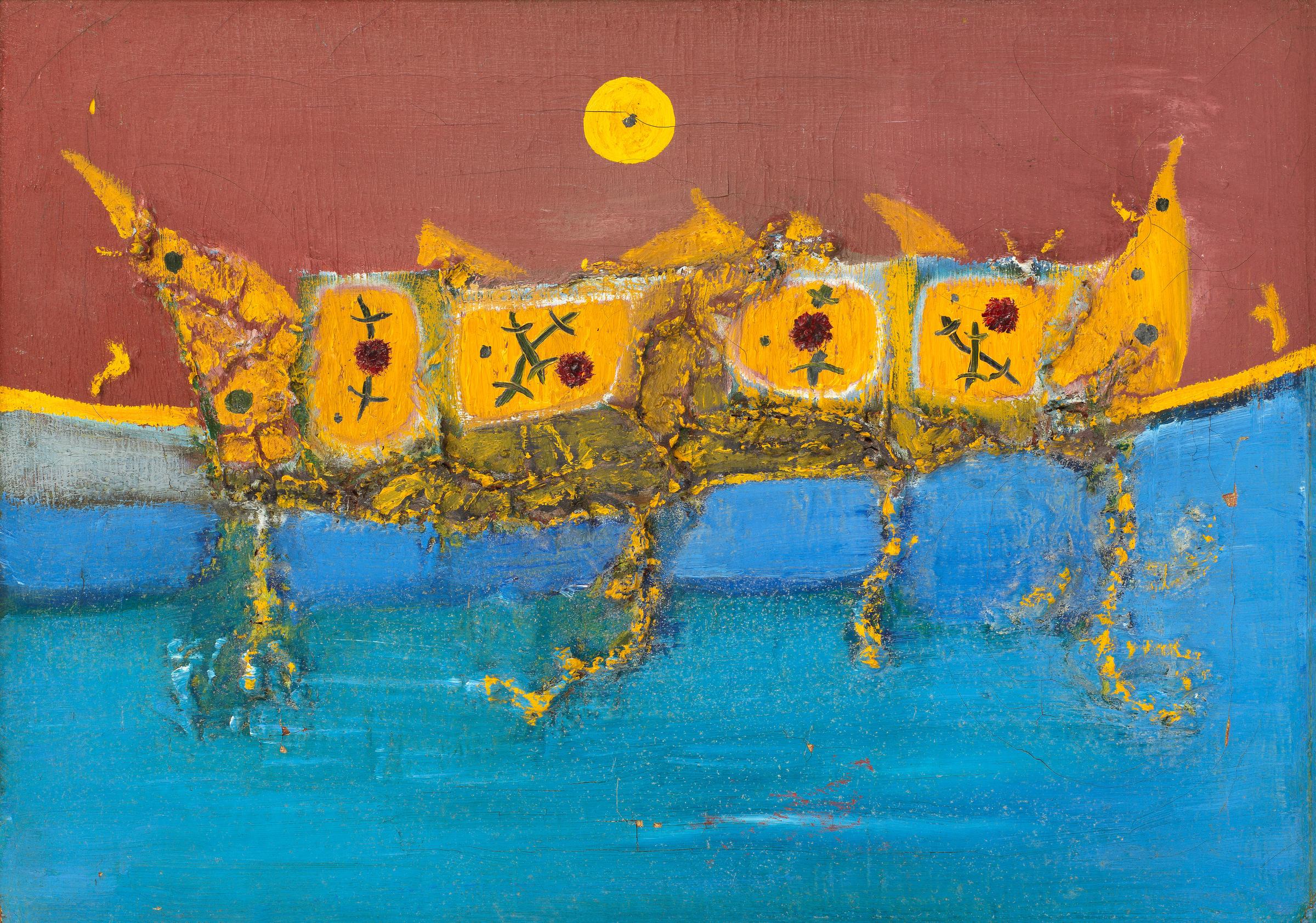 OSWELL BLAKESTON(1907-1985)The Day the Sun Fell in the Sand