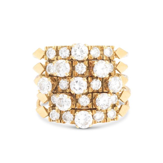 BAGUE DIAMANTS
