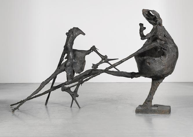 GERMAINE RICHIER (1904-1959) La Montagne 185 x 330 x 130cm (72 13/16 x 129 15/16 x 51 3/16in). (Executed between 1955-1956, this work is number 3 from an edition of 4, plus 3 Hors Commerce and 3 artist's proofs.)
