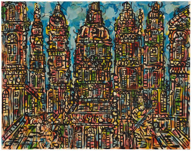 RENÉ PORTOCARRERO(1912-1985)Ciudad