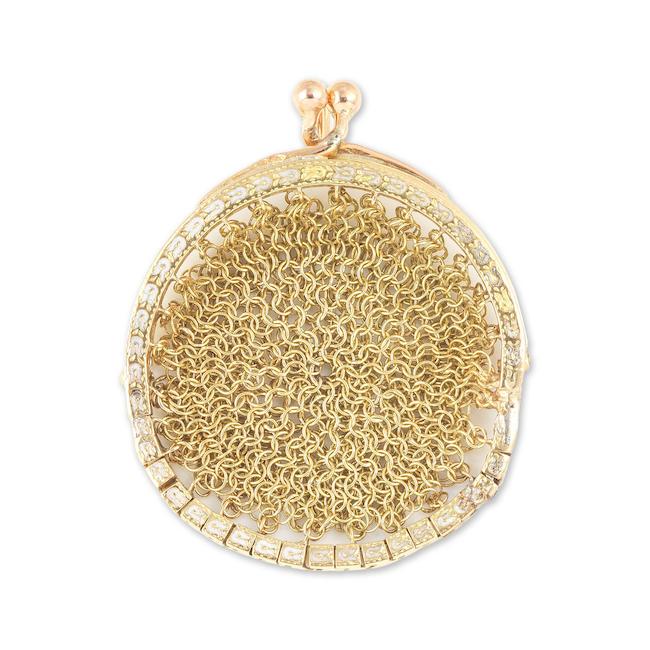 CARTIER: BOURSE EMAIL ET OR