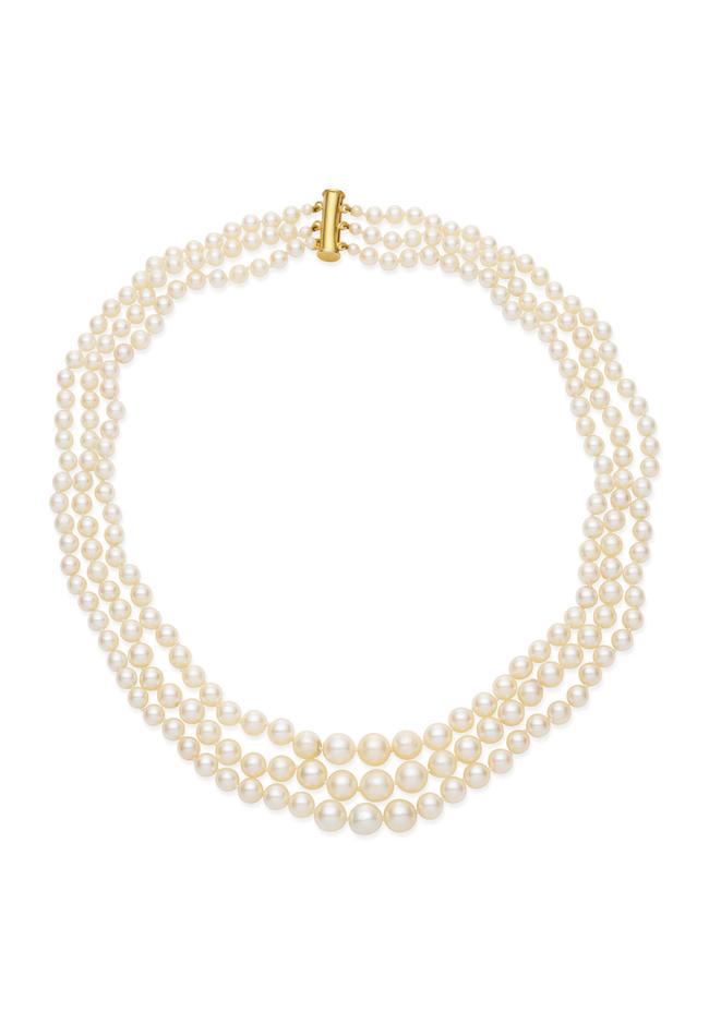 CULTURED PEARL NECKLACE